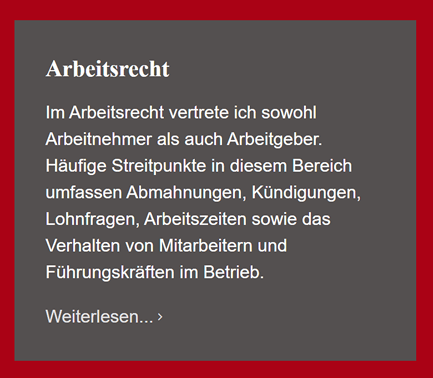 Arbeitsrecht Anwalt