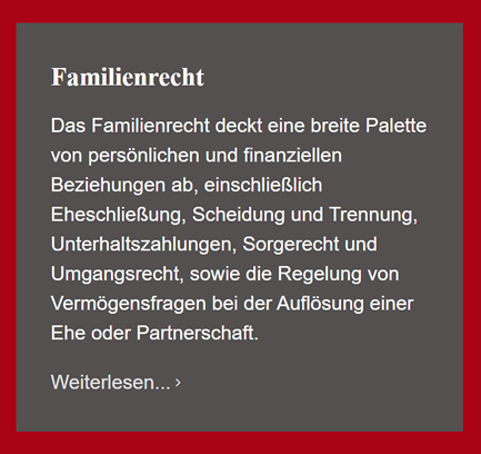Familienrecht Anwalt