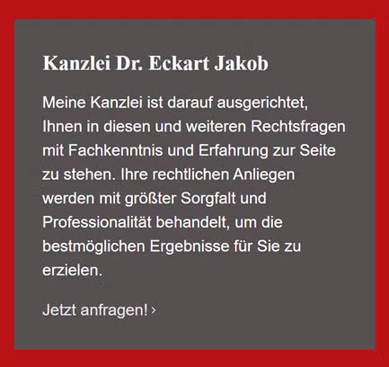 Anwaltskanzlei bei Balge