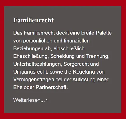 Familienrecht Anwalt