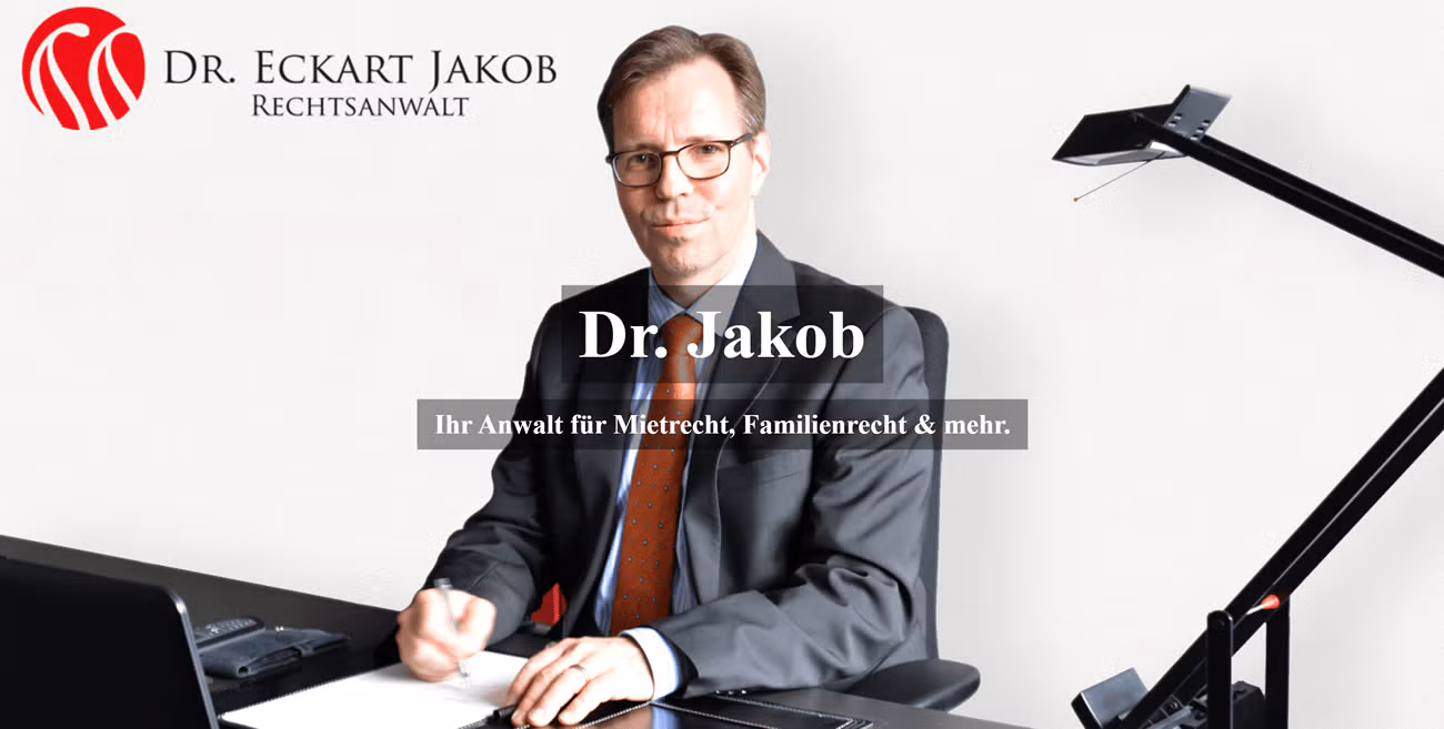 Rechtsanwalt Familienrecht Balge: ↗️ Dr. Eckart Jakob - ☎️Mietrecht, Eherecht & Unterhaltsrecht, Scheidungsanwalt, Erbrecht